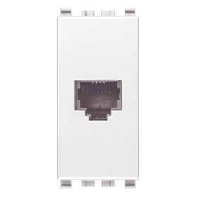 Presa RJ11 6/4 Vimar Eikon 20320.B bianco