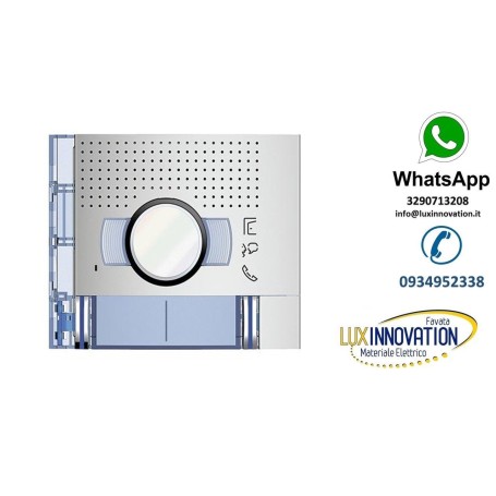 frontale per pulsantiera citofono videocitofono Bticino 351221 grigio 2 pulsanti