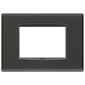 Placca Classic 3M Reflex antracite Eikon vimar 20653.42