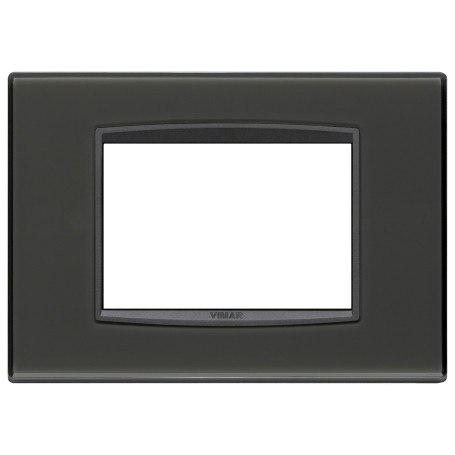 Placca Classic 4M Reflex antracite Eikon vimar 20654.42