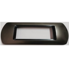 Placca 7 posti Grigio scuro titanium Compatibile con...