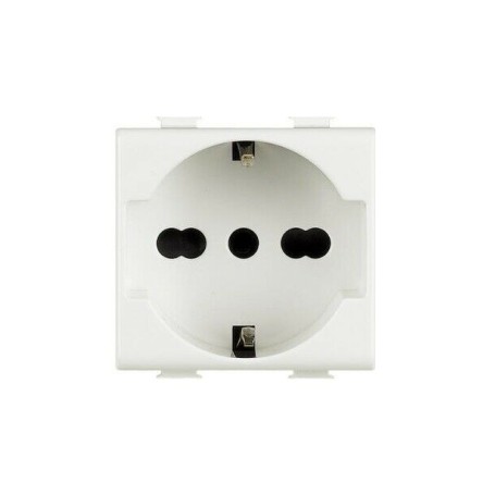 Presa schuko bipasso Compatibile  16A bticino matix AM5440/16