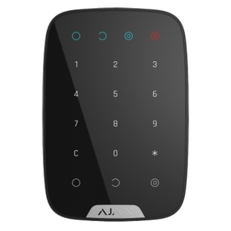TASTIERA WIRLESS TOUCH BIDIREZIONALE nera AJAX AJ-KEYPAD-B