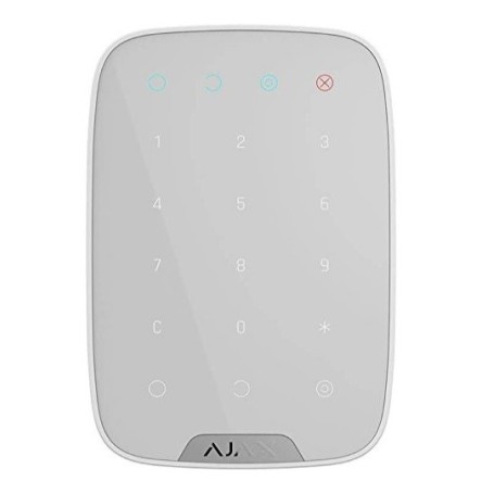 TASTIERA WIRLESS TOUCH BIDIREZIONALE bianco AJAX AJ-KEYPAD-W
