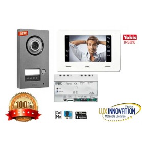 KIT VIDEOCITOFONO WIFI URMET 1722/958 CONNESSO MONOFAMILIARE