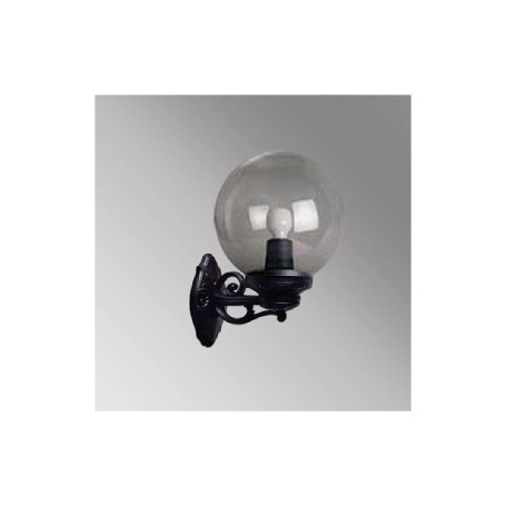 SFERA GIARDINO GLOBO TRASPARENTE RESINA CONTRO SALSEDINE NO RUGGINE E27 FUMAGALLI