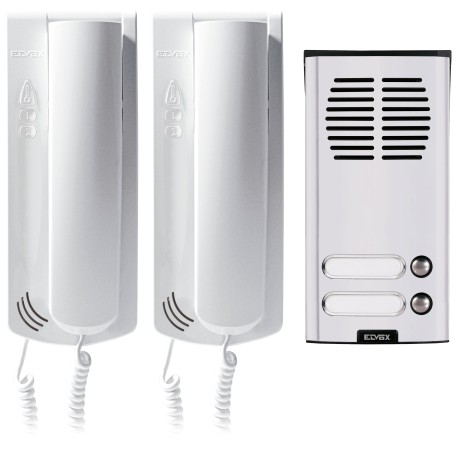 Kit citofono bifamiliare elvox K62K0.02 Sound System 62K0+930G 2 famiglie