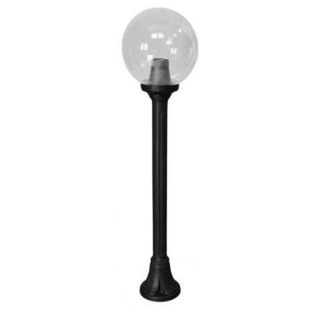 PALO SFERA GIARDINO GLOBO TRASPARENTE RESINA CONTRO SALSEDINE NO RUGGINE E27 FUMAGALLI