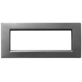Placca compatibile vimar idea colore grigio ardesia 6...