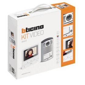 KIT VIDEOCITOFONO VIVAVOCE MONOFAMILIARE BTICINO 364613...