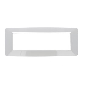 Placca bianco 7 posti compatibile con Vimar Arkè tipo...
