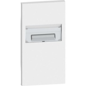 Cover per lampada segnapasso 2 moduli, Bianco kw71...