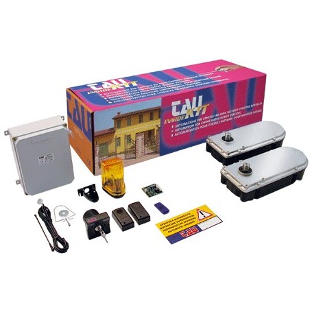 KIT CANCELLO INTERRATO TAU INSIDEKITL MOTORIDUTTORI INTERRATI 220V 1,8MT