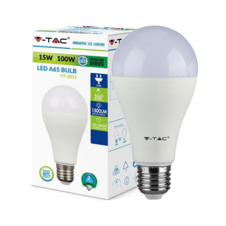 Lampada a led 15W E27 luce fredda goccia