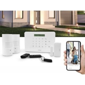 KIT ALLARME WIFI GSM COMBO 2 RILEVATORI TELECOMANDO fai...