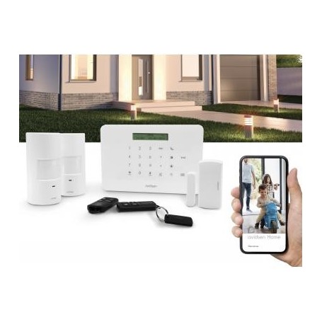 KIT ALLARME WIFI GSM COMBO 2 RILEVATORI TELECOMANDO fai da te  AVIDSEN 127055