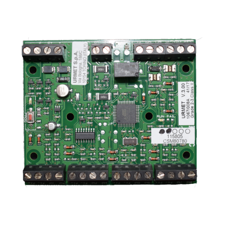 Modulo Espansione per centrale ad 8 ingressi e 4 uscite Urmet 1067/008A