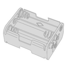 Portapile pile 9 volt 07114000 per cassaforti digit 82610...