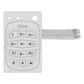 Tastiera Cisa cassaforte DGT VISION 07114160