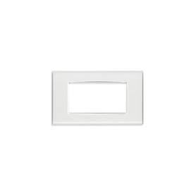 Placca Classic 4M Reflex ghiaccio Vimar Eikon 20654.B41
