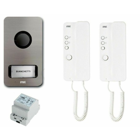 kit citofono Urmet bifamiliare 2 famiglie 1122/602