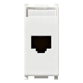 Presa RJ45 netsafe Cat6e UTP bianco Vimar 14339.15
