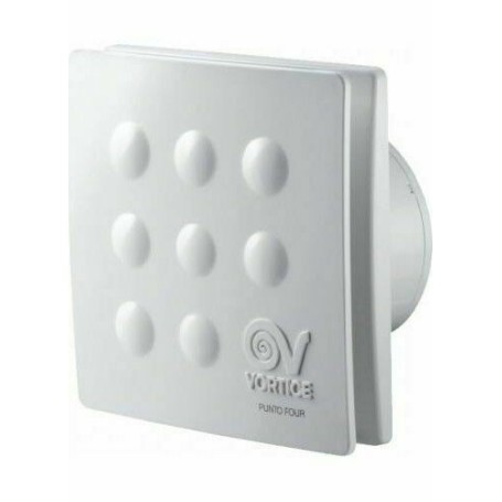 Aspiratore vortice timer Elicoidale Punto Four 100 con Timer 11146