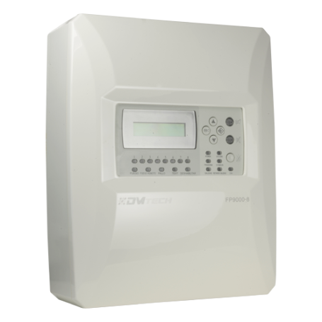 CENTRALE ANTINCENDIO 8 ZONE LCD 240 RIVELATORI BUS