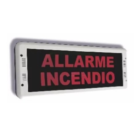 SEGNALATORE OTTICO E ACUSTICO DI INCENDI TOA-A 100 DMTECH