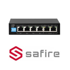 SWITCH POE 4 PORTE POE DA TAVOLO SAFIRE