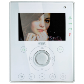 Monitor videocitofono aiko vivavoce 2Voice bianco Urmet...