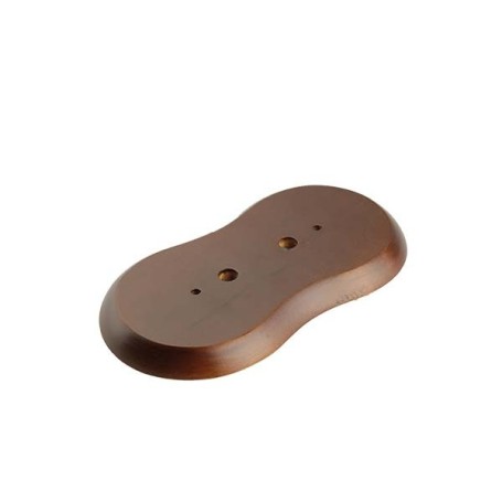 Base rotonda  in legno colore noce FAI 9003/2/NC