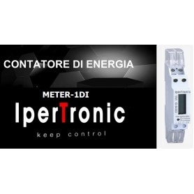Contatore di energia digitale monofase 230V