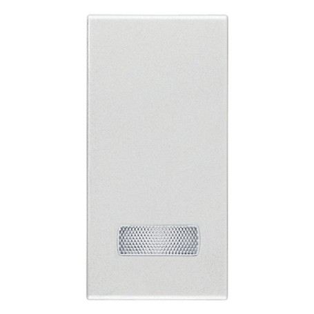 Tasto 1M con diffusore silver NEXT vimar eikon 20026.N