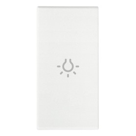 Tasto assiale simbolo luce bianco Vimar Arkè 19131.L.B...
