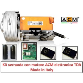 Kit serranda con motore ACM Centralina 2 Telecomandi...