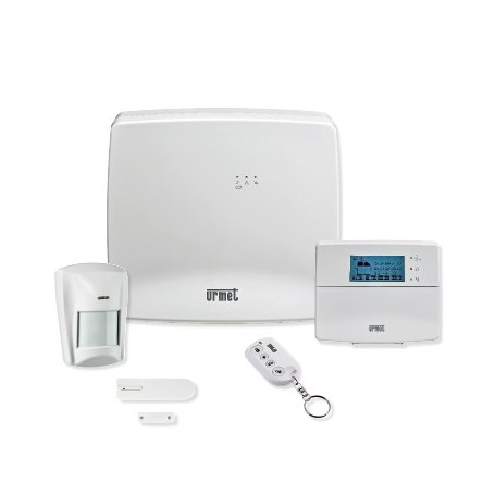 Kit Antintrusione wireless URMET 1051/911 multifunzione con comunicatore GSM/IP integrato