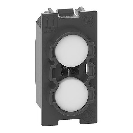 Portalampada per luci di segnalazione, con diffusore trasparente living now K4371