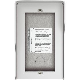 Scatola fuori muro 2 moduli con tetto antipioggia...