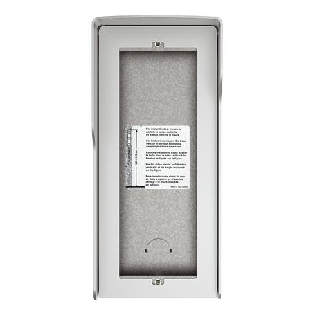 Scatola fuori muro 3 moduli con tetto antipioggia integrato  TERRANEO 350631 ALLMETAL