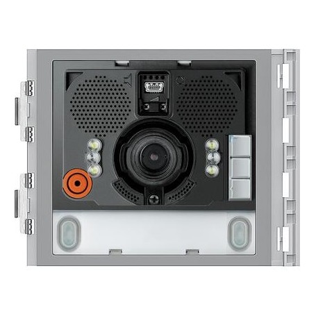 Modulo audio video per la realizzazione di impianti videocitofonici 2 FILI  TERRANEO 351200 ALLMETAL