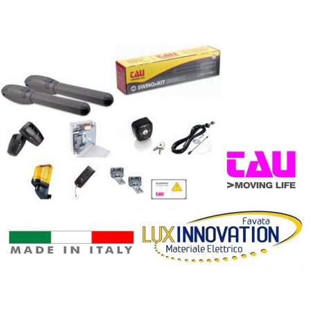 Kit automazione Tau cancello battente professionale Karm 2000T Kit automazione Tau cancello battente professionale Karm 2000T
