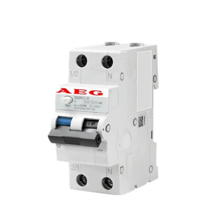 Interruttore magnetotermico differenziale AEG 25A salvavita