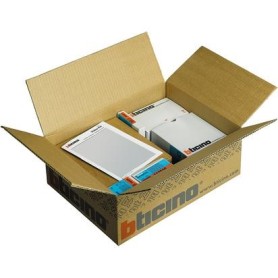 Kit citofono condominio audio 2 fili BTICINO 360002 ALLMETAL