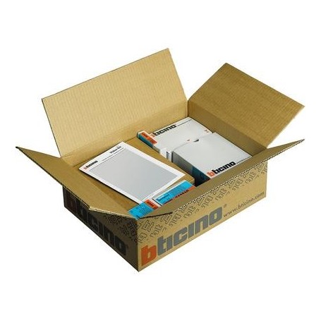 Kit citofono condominio audio 2 fili BTICINO 360002 ALLMETAL