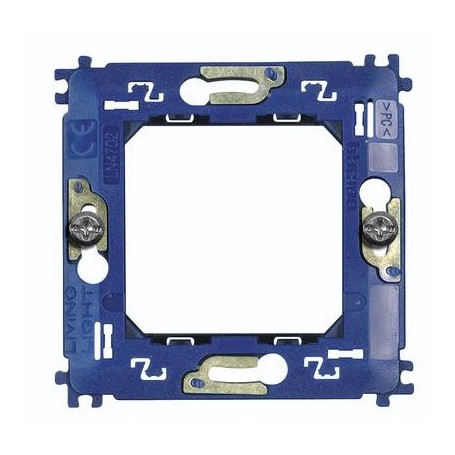 Supporto per Scatola Rotonda 2m con vite Living bticino LN4702