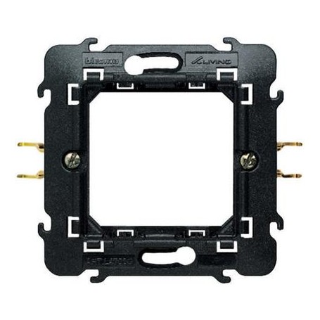 Supporto per Scatola Rotonda 2m Bticino Living L4702G per placche l4802