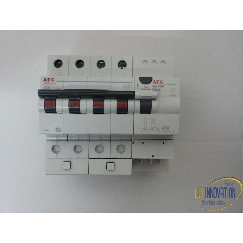 Interruttore Magnetotermico Automatico 4P 10A 220V 380V Salvavita