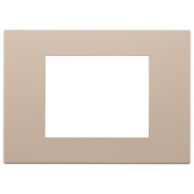 Placca 3 MODULI ARGILLA SERIE LINEA VIMAR 30653.21