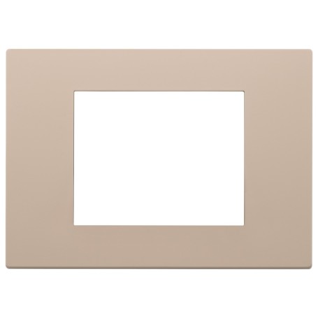Placca 3 MODULI ARGILLA SERIE LINEA VIMAR 30653.21